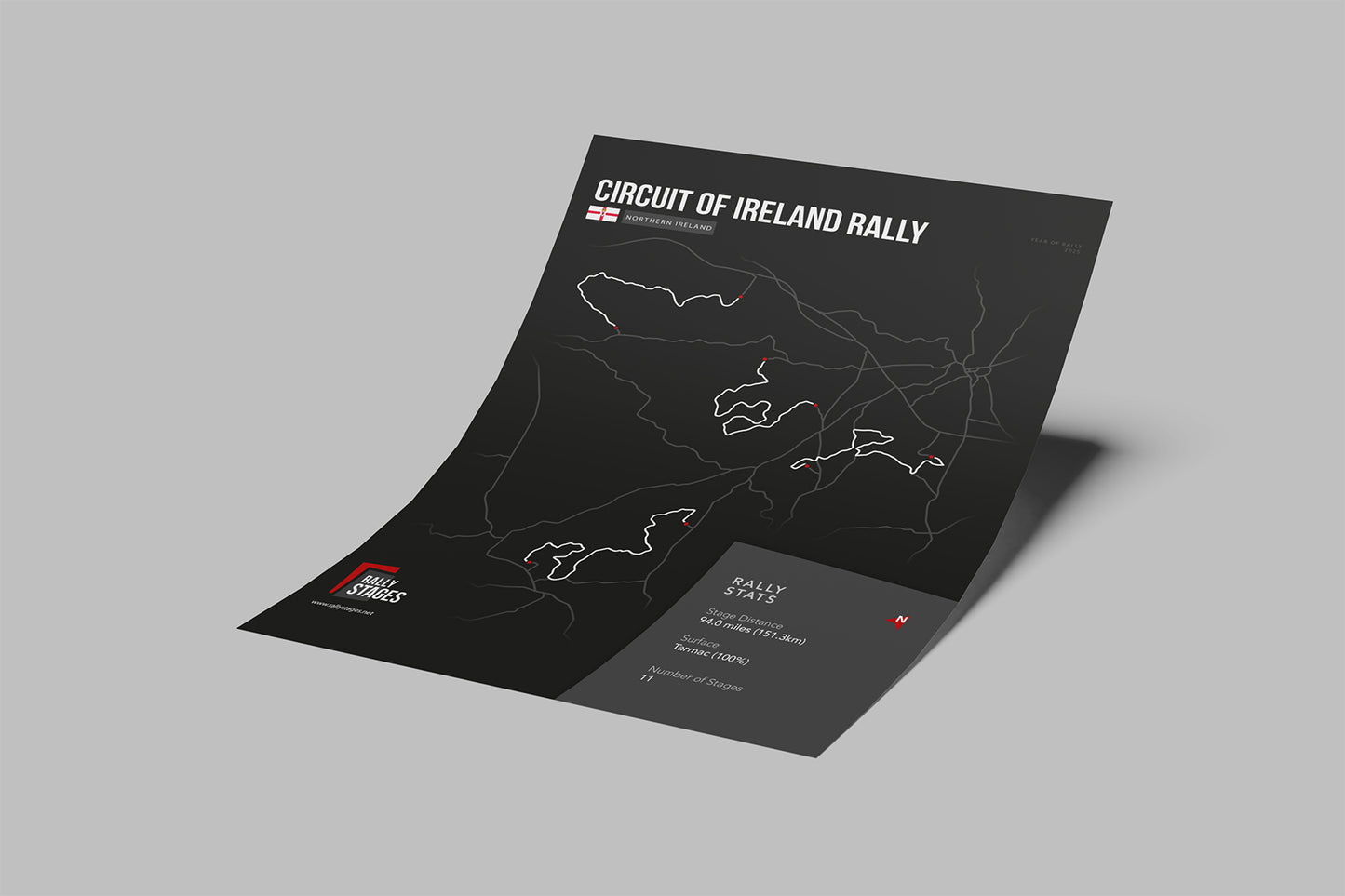Circuit Of Ireland Rally 2025 Poster