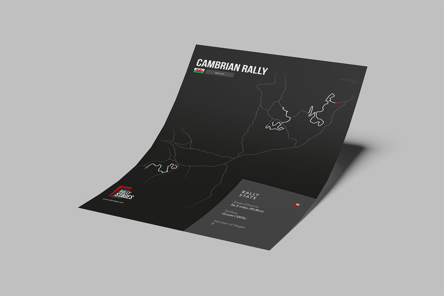 Cambrian rally 2024 Rally Poster