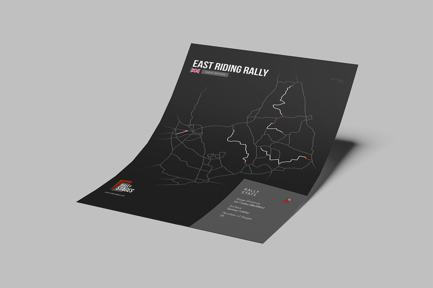 East Riding Rally 2025 Rally Poster