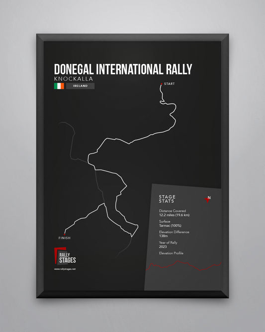 A3 Donegal International Rally, Knockalla poster