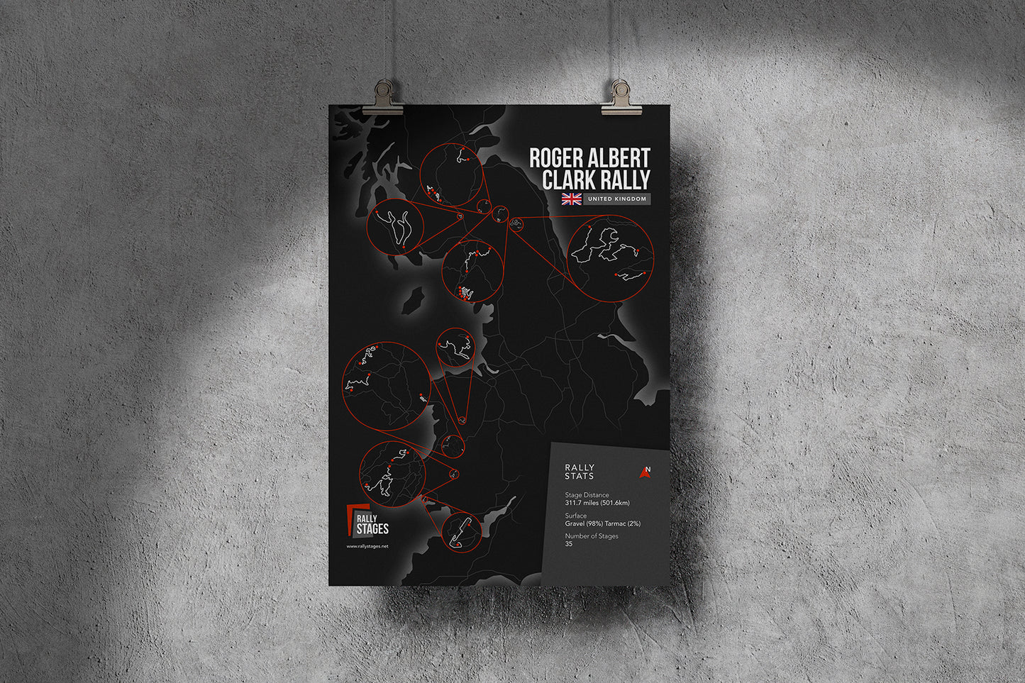 RAC Rally 2025 Poster