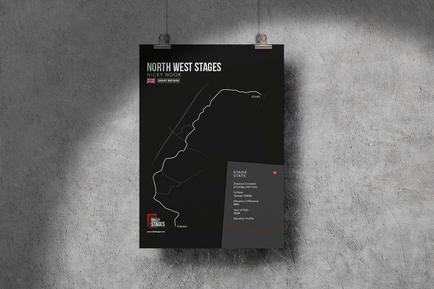 A3 North West Stages rally, Nicky Nook