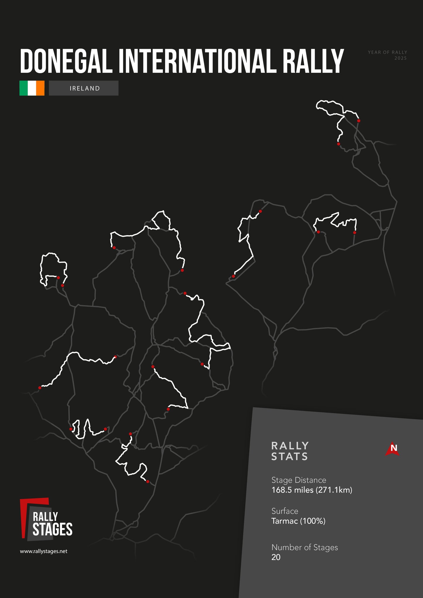 Donegal International Rally poster